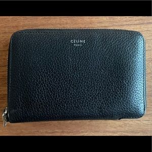 CÉLINE WALLET BLACK x YELLOW